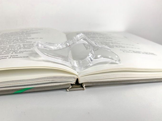 Bague de lecture transparente