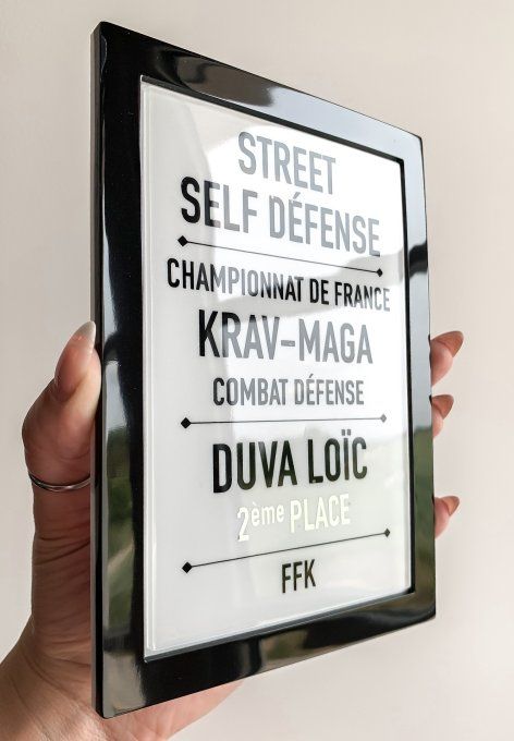 Cadre 2ème prix DUVA LOÏC noir et blanc