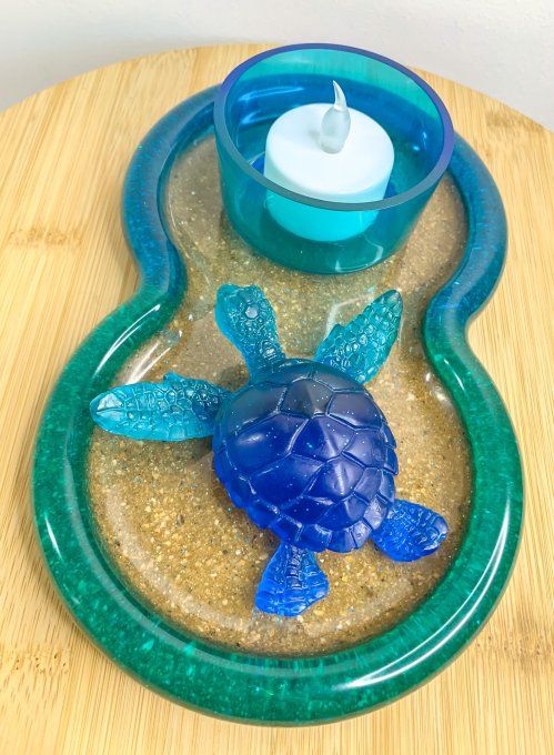 Assortiment océan, sable et tortue (3 pièces)