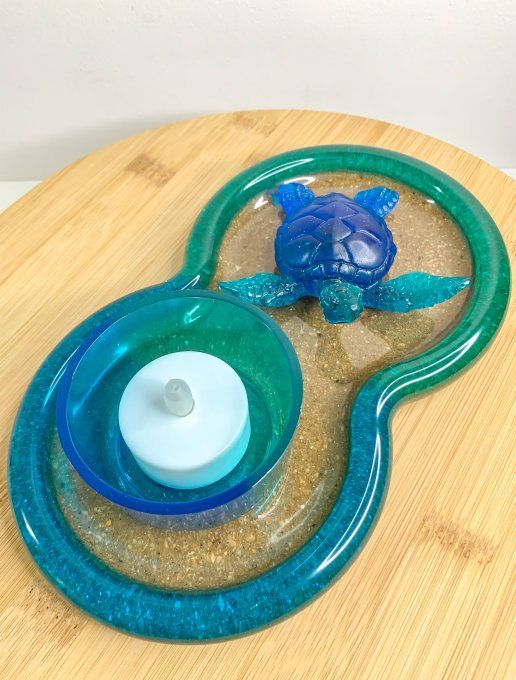 Assortiment océan, sable et tortue (3 pièces)